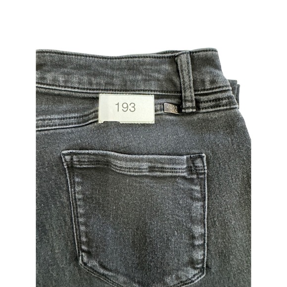 1822 Denim Skinny Jeans Womens 14 Black Ankle Length Stretch Denim - Picture 10 of 10